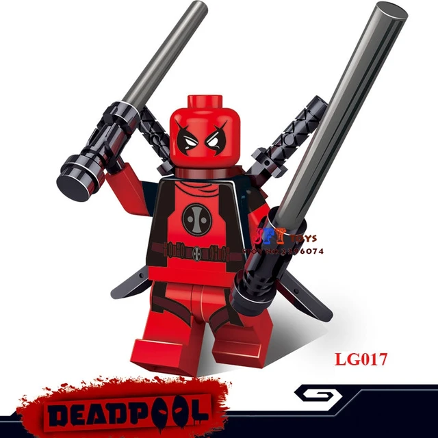 50pcs superhero Deadpool Assemble X MEN building blocks bricks friends