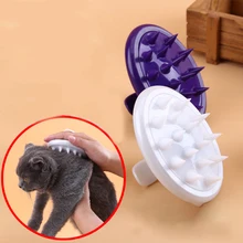 Pet Grooming Cat Hair Removal Soft Brush Combs For Dog Horse Massage Combs Pet Supplies Cat Accessoies Grooming Tool