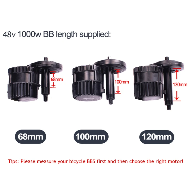 Perfect Bafang 1000W 48V Electric Motor Bicycle Engine Kit 8fun BBSHD Electric Bicycle Conversion Kit with 48V 16AH Battery E Bike Kit 2