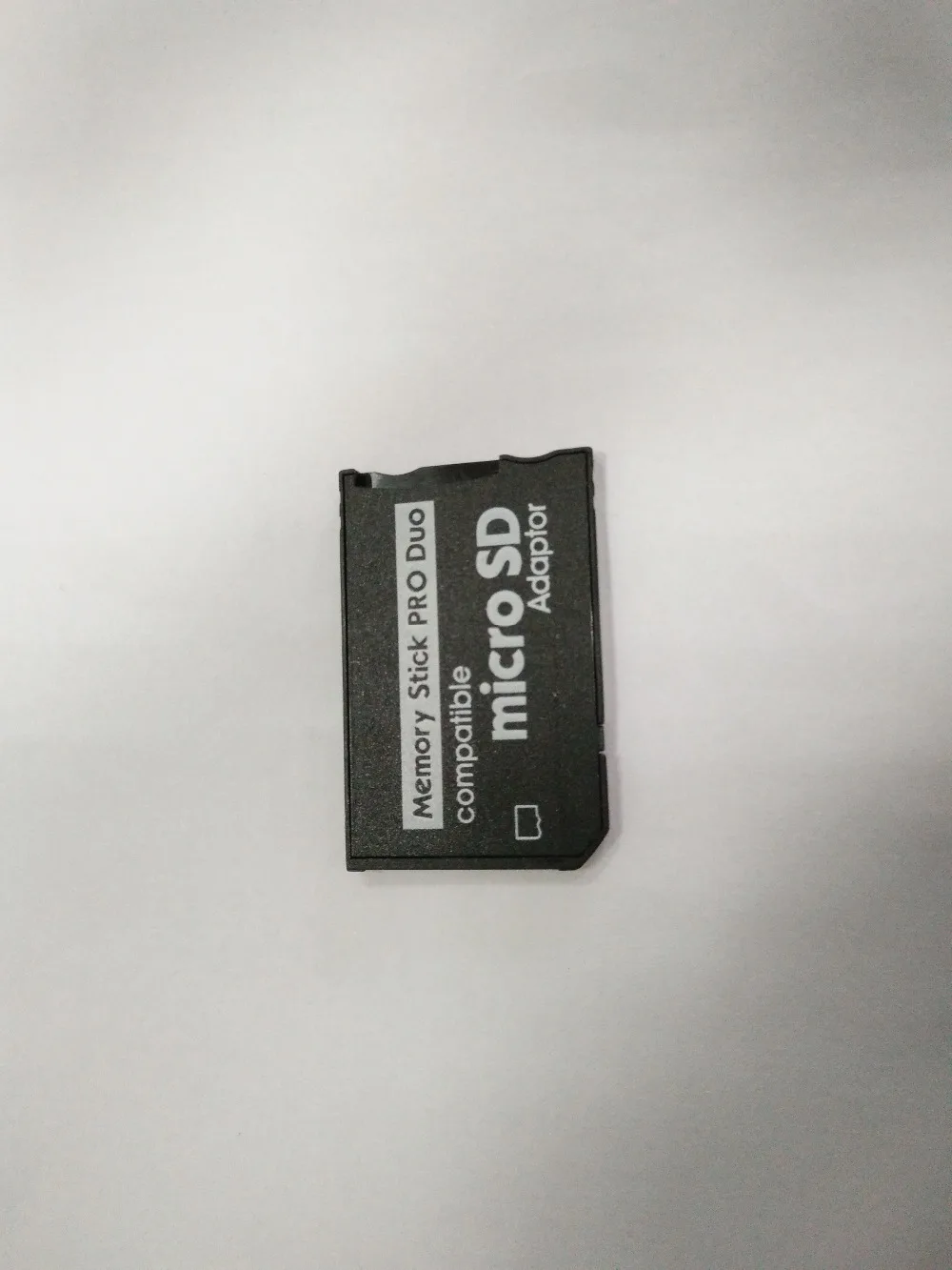 50pcs/lot Single Slot Card Reader New Micro SD SDHC TF to MS Memory Stick Pro Duo Reader for PSP Card Adapter