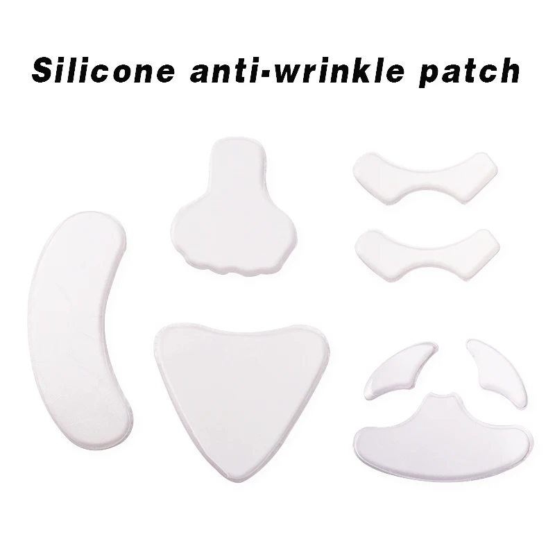 Против морщин многоразовые прокладки для рта/шеи/рук/груди/лица против морщин для устранения и предотвращения тонких линий силиконовый коврик для ухода