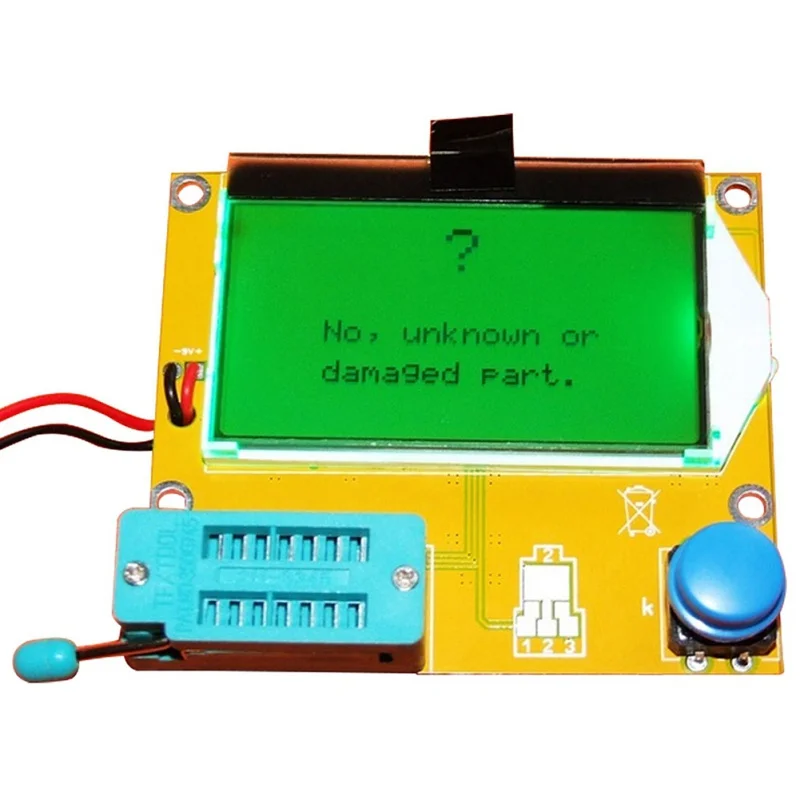 

1 Pcs LCD Digital Transistor Tester Meter Backlight Diode Triode Capacitance Meter