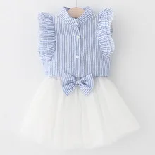 Girls-Dress--Summer-Style-Girls-Vestuário-Sets-Butterfly-Sleeve-Kids-Roupas-Striped-T-shirt-Bow.jpg_220x220