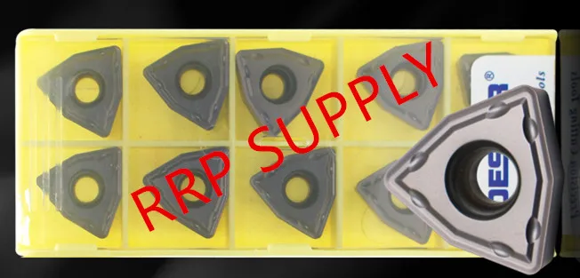 10pcs WCMX040208-SF/WCMT050308-SF/ WCMT06T308-SF/WCMT080412-SF LF6018 для резки стали и нержавеющей DESKAR |