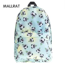 Mallrat eomji с принтом панды рюкзак женщины Mochila nécessaire школьные сумки рюкзак для девочек-подростков SAC DOS рюкзак