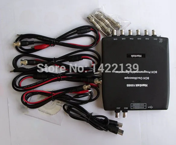 Hantek1008B 8 Channels Automotive Diagnostic Oscilloscope/ DAQ Card/ 8 Channels Programmable Generator Hantek1008B 8 Channels Automotive Diagnostic Oscilloscope/ DAQ Card/ 8 Channels Programmable Generator