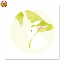 Картина по номерам художественная краска по номеру учебная краска ing цифровая краска ing Гостиная Краска ing маленькие листья кролика как umbre