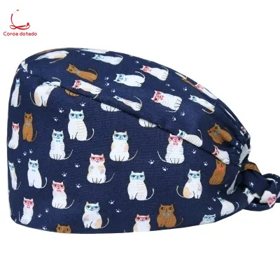 Хирургическая Кепка для стоматологического салона красоты Рабочая кепка Кепка для операционной комнаты Мужская и женская Крышка для докторов медработников calabash