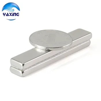 

20pc block magneto 60 x 10 x 4mm Super Strong Rare Earth Permanet Magnet Powerful Block Neodymium Magnets
