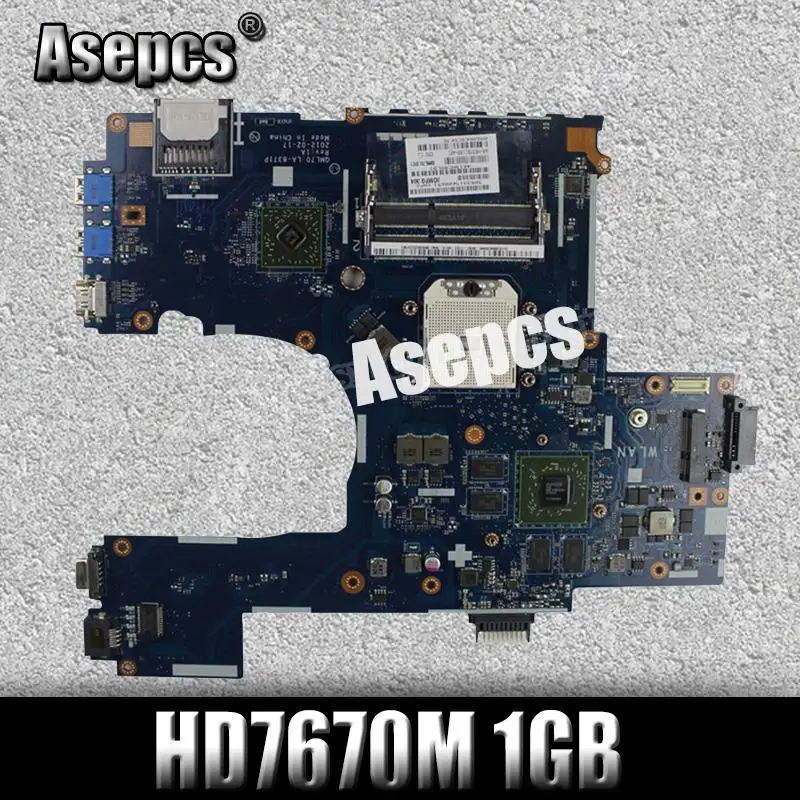 

Akemy K75DE Motherboard USB3.0 HD7670M 1GB Rev:1A For ASUS K75D A75D K75DR K75DE Laptop motherboard 60-NB3MB1100-A01 100% Tested