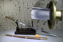 Épée de combat KungFu de haute qualité, lame en acier pliable, aiguisée et faite à la main