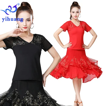 

Ballroom Dance Costumes Competition Standard Dance Dress Waltz Dancing Wear Blouse Skirt Tango Performance Wear Outfits