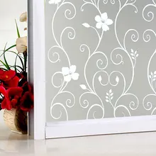 Матовое стекло мембранная наклейка кухня ванная комната открытый оконные наклейки балконные раздвижные двери наклейки для стеклянных дверей