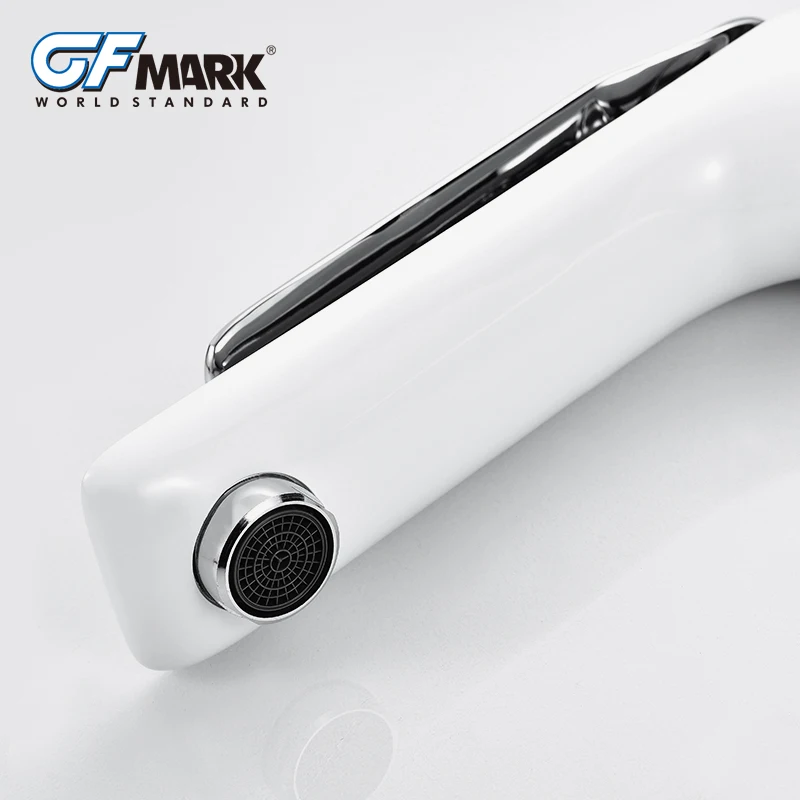 Смеситель для ванной комнаты GFmark латунный кран раковины современный дизайн