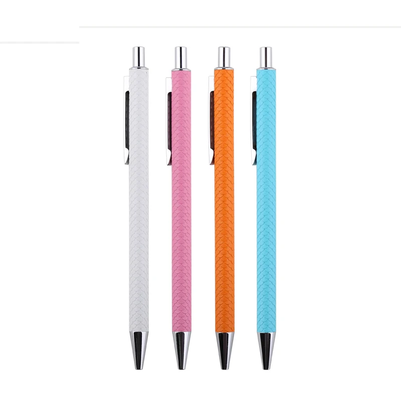 

M&G Imitation Fish Scale Automatic Pencil Leather Case Fashion Anti-skid Gift Box Pencil 0.5mm Drafting Pencil School Stationery