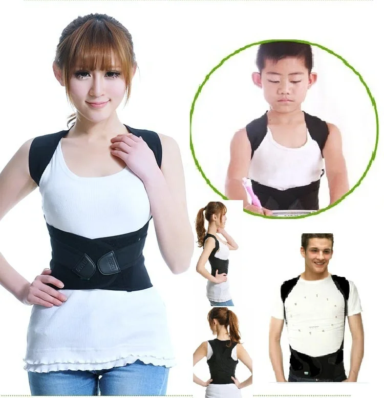 

High Quality ( 5 Sizes) Posture Corrector Unisex Adult Child Adjustable Men Women Back Shoulder Supporting Posture Corrector