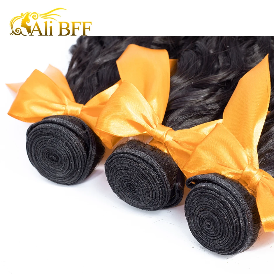 ALI BFF Hair Water Wave Bundles With Closure Brazilian Hair Weave Bundles With Closure Remy Human Hair 3 Bundles With Closure ALI BFF Hair Water Wave Bundles With Closure Brazilian Hair Weave Bundles With Closure Remy Human Hair 3 Bundles With Closure