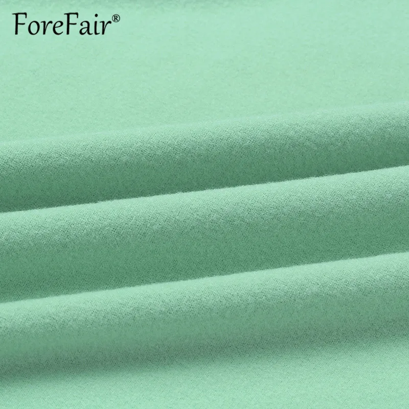 Forefair повседневное однотонное осенне зимнее платье 2018 Женская одежда с длинным