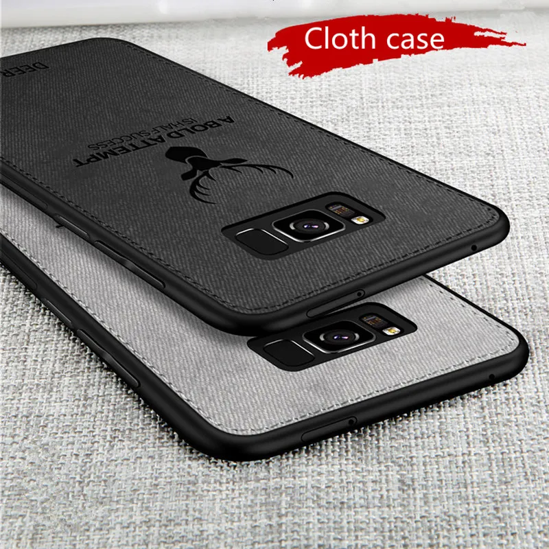 Роскошный тканевый чехол с оленем для Samsung Galaxy M30 M20 A70 A50 A30 Note 9 8 S10 S9 S8 Plus
