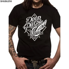 Черная темно-фиолетовая Мужская футболка с коротким рукавом-Small-Highway Star Футболка Новинка sbz4424