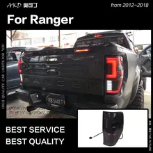 AKD Car Styling per Ford Ranger Luci di Coda 2012-2018 Ranger T8 T6 Lampada di Coda di Coda A LED Luce DRL inversione del freno Accessori auto