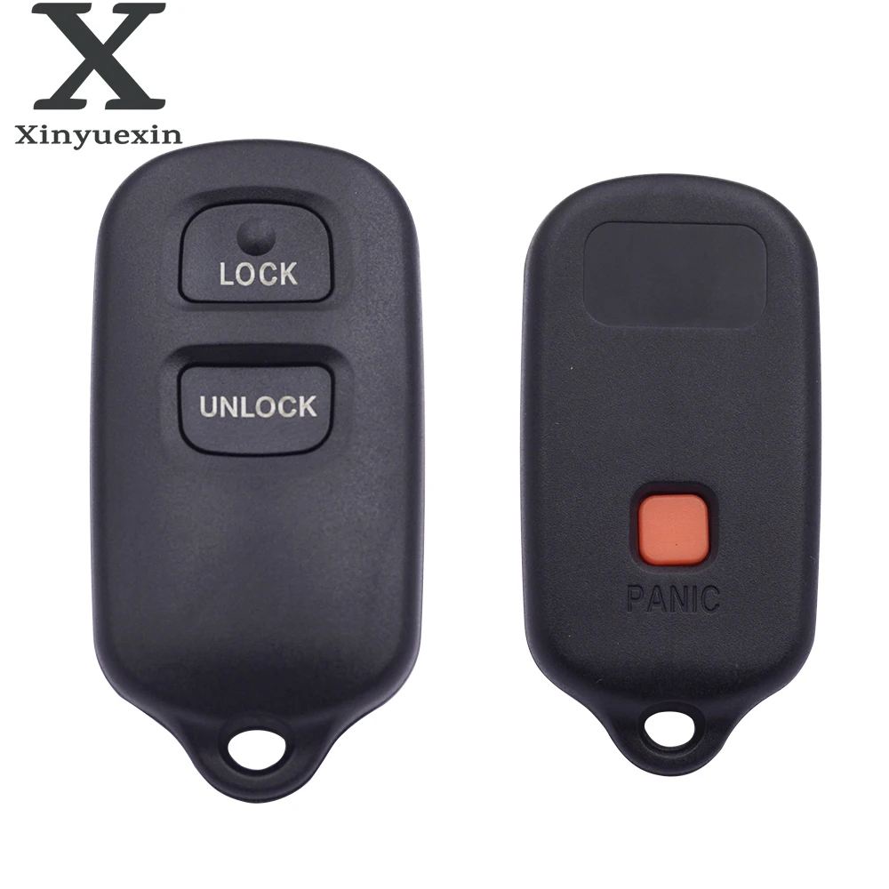 Xinyuexin 3 кнопки сменный корпус дистанционный ключ брелок для TOYOTA RAV Cruiser 4runner Camry Celica