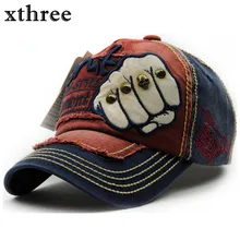 XTHREE unisex fashion men’s Baseball Cap women snapback hat Cotton Casual caps Summer fall Hat for men cap wholesale