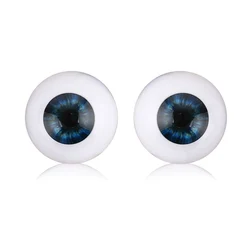 Realistic Half Round Hollow Back Fake Eyes for DIY Crafts and Doll Making (5)
