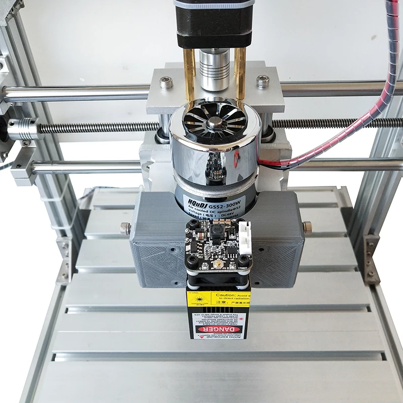 Фрезерный станок CNC2632 с ER11 фрезерный мини для гравировки шпинделя 300 Вт лазерная