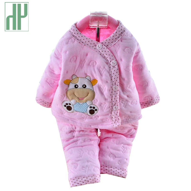 Hh Marcas Ropa De Bebe 0 6 Meses De Otono E Invierno Ropa Infantil Conjunto De Animales De Dibujos Animados Bebe Nino De Manga Larga Trajes De Nina Abrigo Winter Infant Clothing Infant Clothing