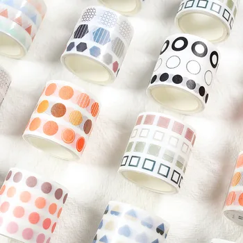 

AAGU 40mm*3m Wide Washi Tape Scrapbooking Decorative Adhesive Tape Japanese Masking Tapes Dot Washi Tape Bullet Journal Stickers
