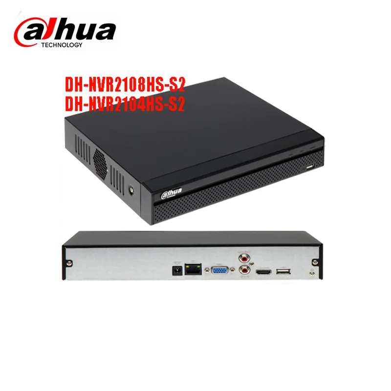 

Original DH English firmware 4CH HDMI FULL HD NVR ONVIF NVR2104HS-S2 Security IP Network Video Recorder