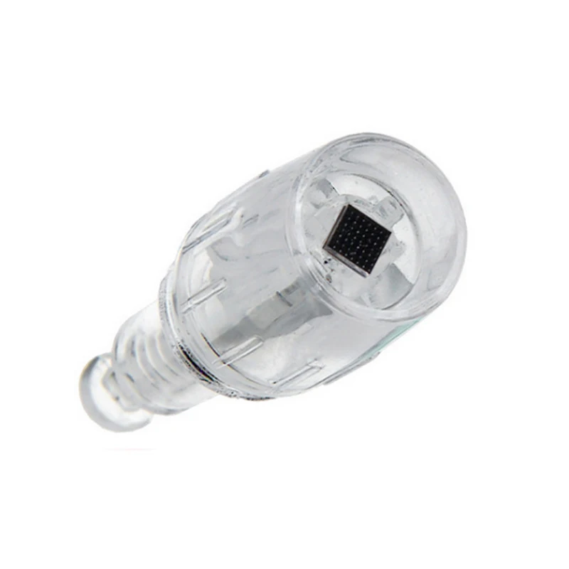Porta para Microneedle Lote Silicone Descartável 9 12 36 42 Pin 3d Micro Rodada Nano Agulhas Cartuchos 10 Milímetros Parafuso Derma Caneta 50 Pçs - 14 36 42 Pin 3D Micro Rodada Nano