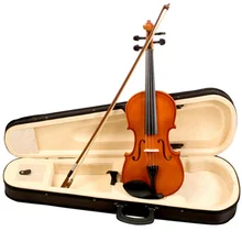 Скрипка 4/4 акустическая Скрипка с Чехол ряд канифоль набор натуральный цвет студента скрипка