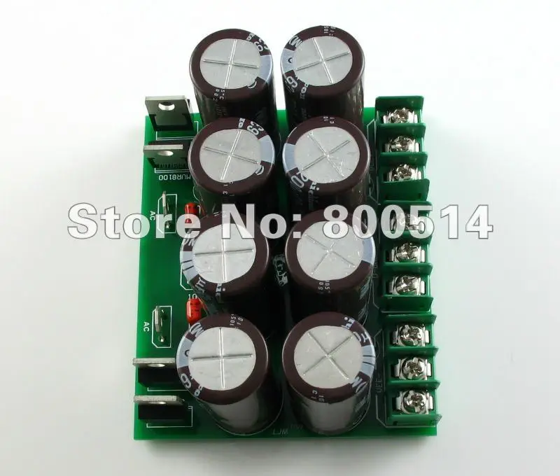 

LJM -Audio Power supply kit ( 8 X 63V2200UF capacitors) --- suitable for L20,L12-2,L6,MX50,Quad 405 amp board