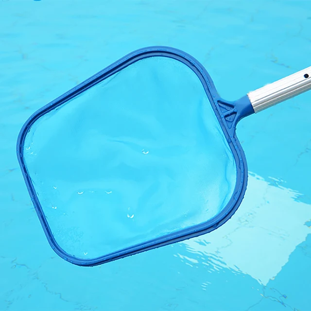 1PC New Professional Leaf Rake Mesh Frame Net Skimmer Lightweight Blue Plastic Pool Accessories Spa Clean Swimming Pool Tools