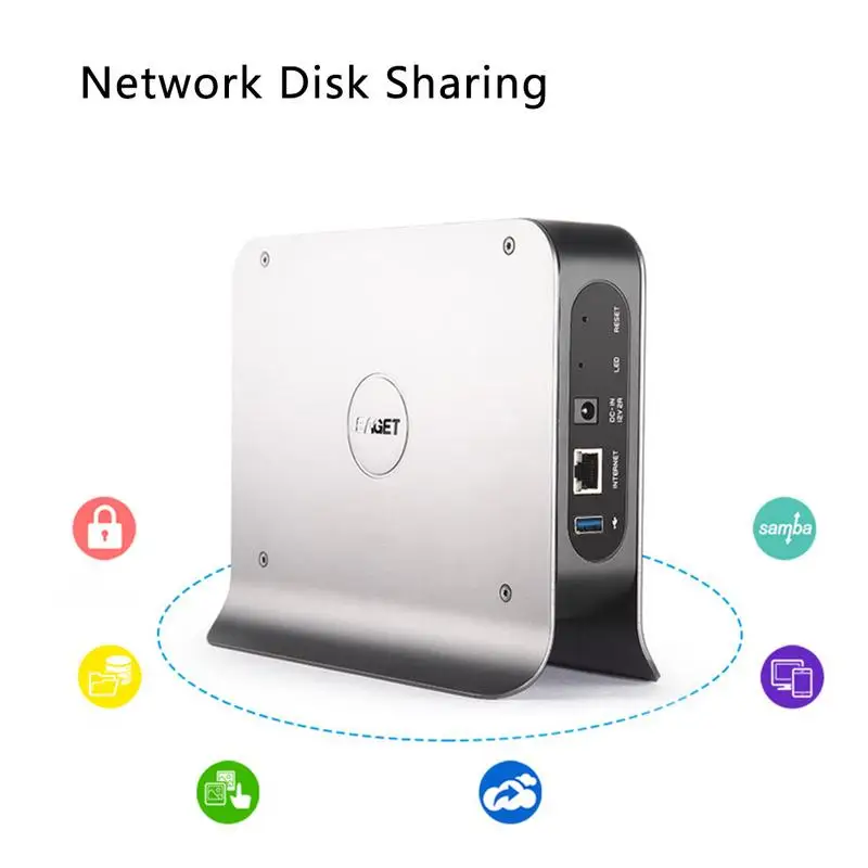 3.5Inch Mobile HDD Smart Network Cloud Storage Mobile Hard Disk Box SATA USB3.0 Remote Network hard data steward 6TB hard drive 3.5Inch Mobile HDD Smart Network Cloud Storage Mobile Hard Disk Box SATA USB3.0 Remote Network hard data steward 6TB hard drive