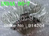 100 шт. 1N34A DO-7 1N34 точечный контакт Германий диод