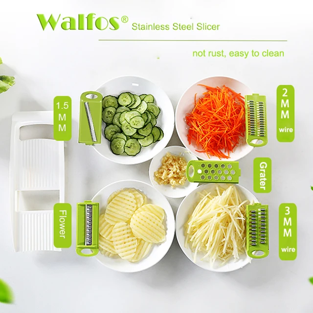 Vegetable Slicer with Five Blades 3