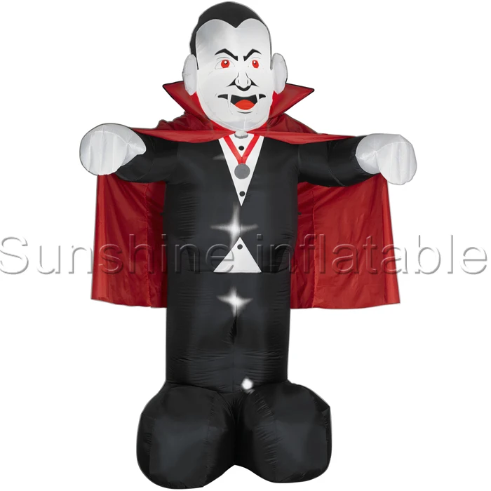 2016 Hot sale 3m giant inflatable vampire for halloween decoration