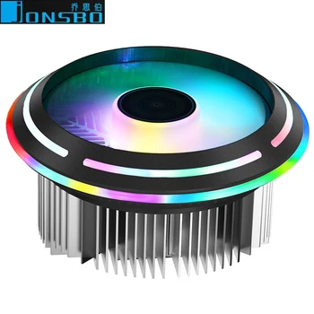 

Jonsbo CR-901 12cm diameter outer ring design-streaming colorschanging CPU Cooler LED RGB Fan Radiator for intel LGA 115X AMD