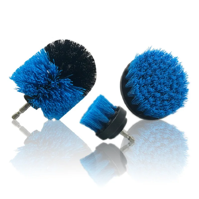 3 pcs/set Power Scrubber Brush Drill Brush Clean for Bathroom Surface Tub Shower Tile Grout Cordless Power Scrub Cleaning Blue 3 pcs/set Power Scrubber Brush Drill Brush Clean for Bathroom Surface Tub Shower Tile Grout Cordless Power Scrub Cleaning Blue
