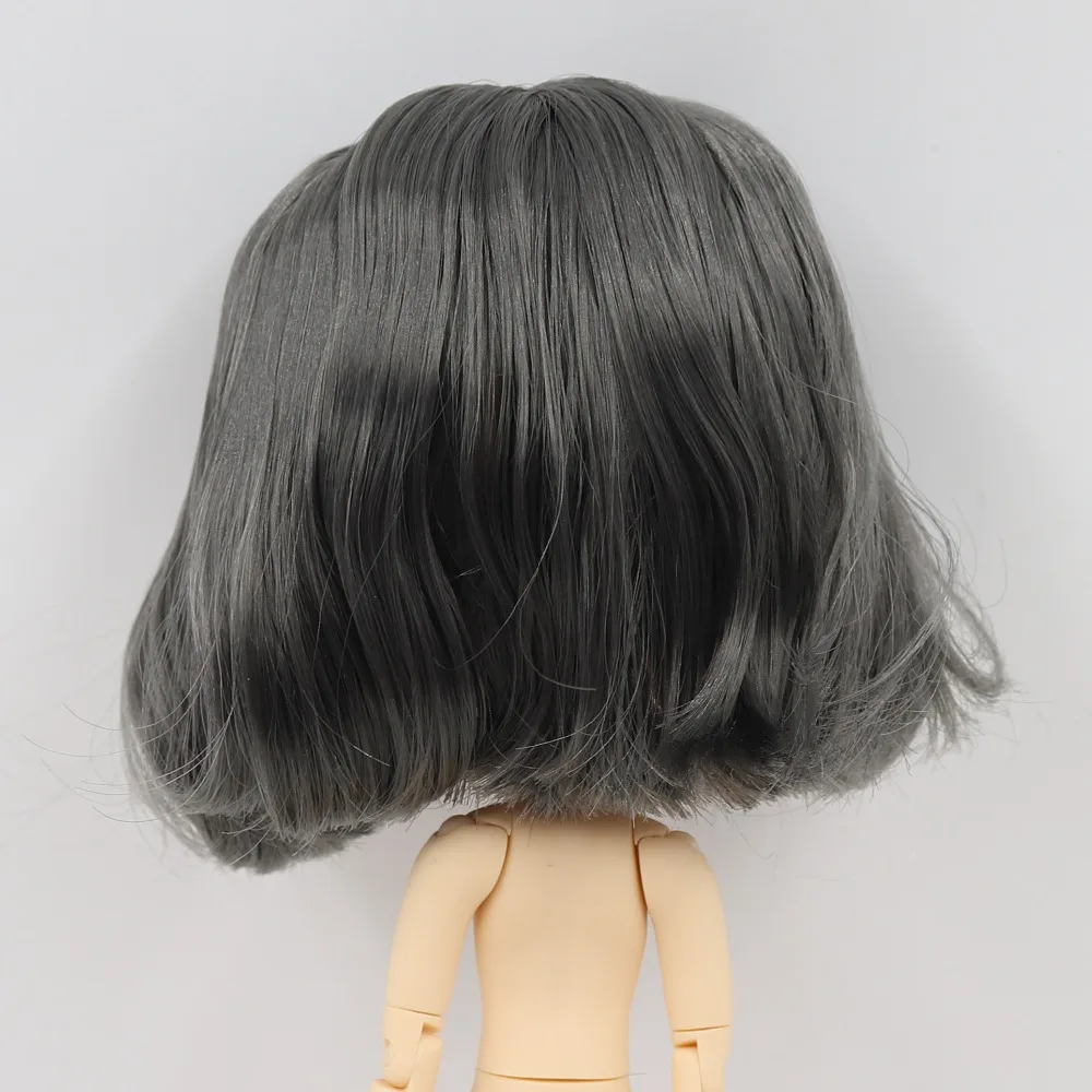 Blyth кукла ледяной парик rbl головы и купол короткие волнистые волосы для DIY кутом куклы