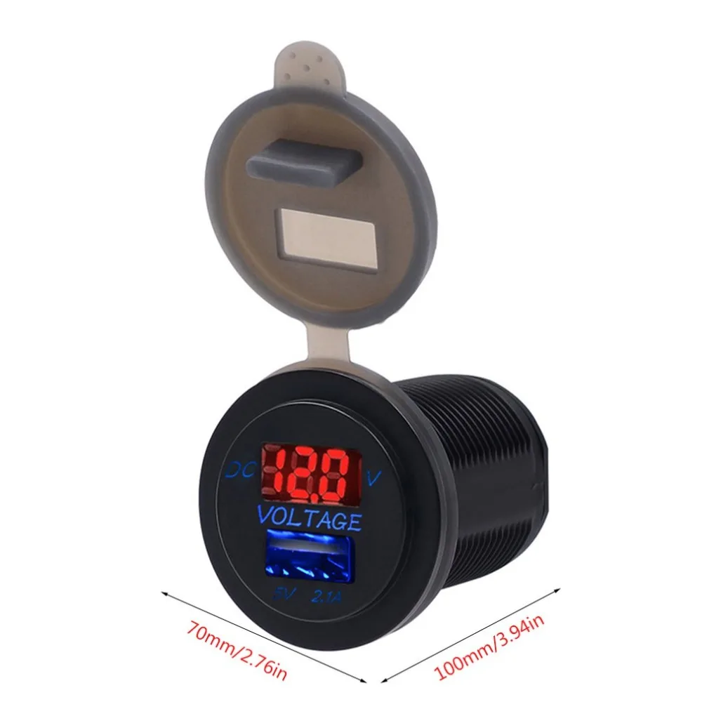 CS-525A1Automobile мотоцикл изменение мотоцикл автомобильное зарядное устройство Usb водостойкий мобильный телефон автомобильное зарядное устройство прикуриватель