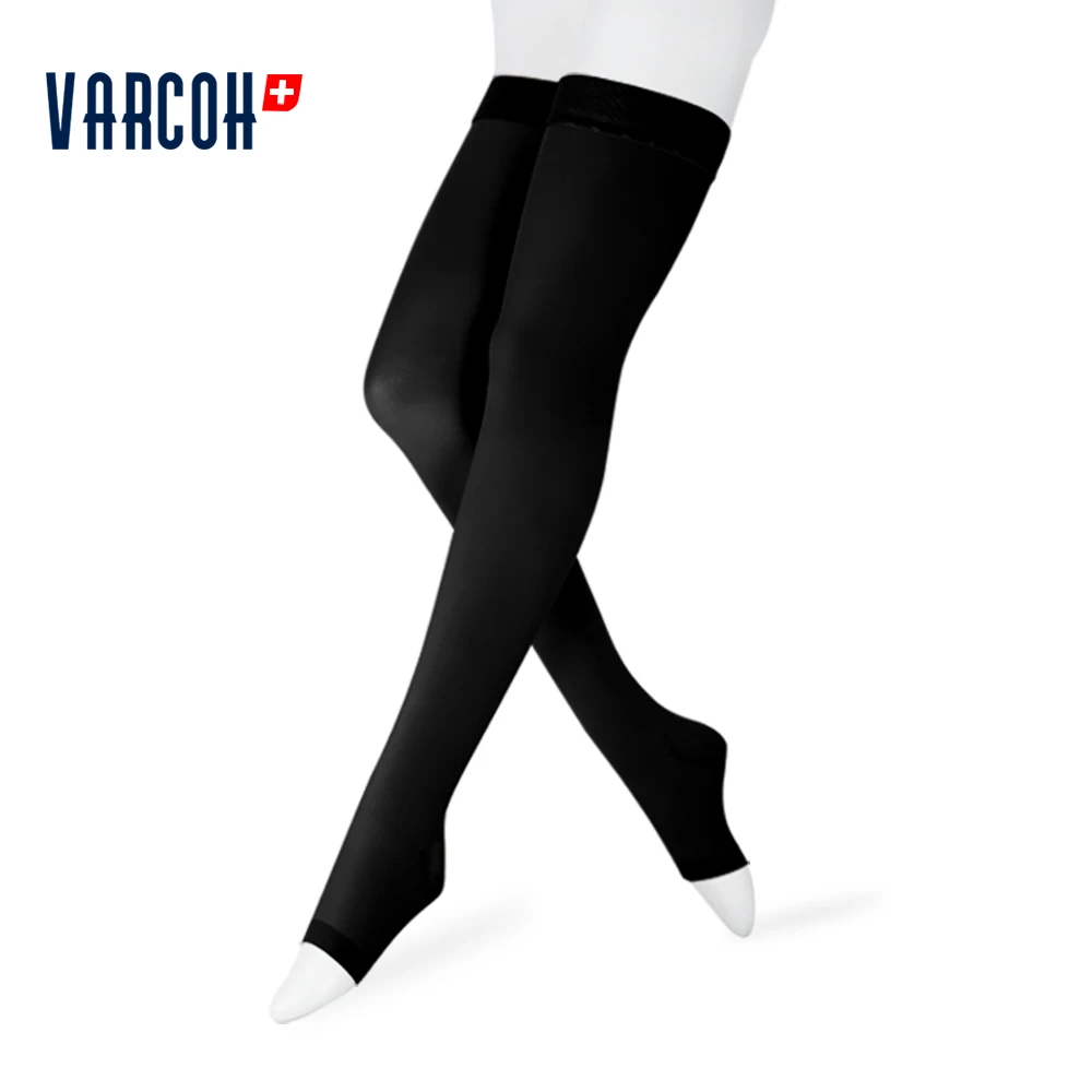 

Thigh High Graduated Compression Stockings Women & Men,Extra Firm Support 30-40 mmHg, Medical Hose Swelling Varicose Veins Edema