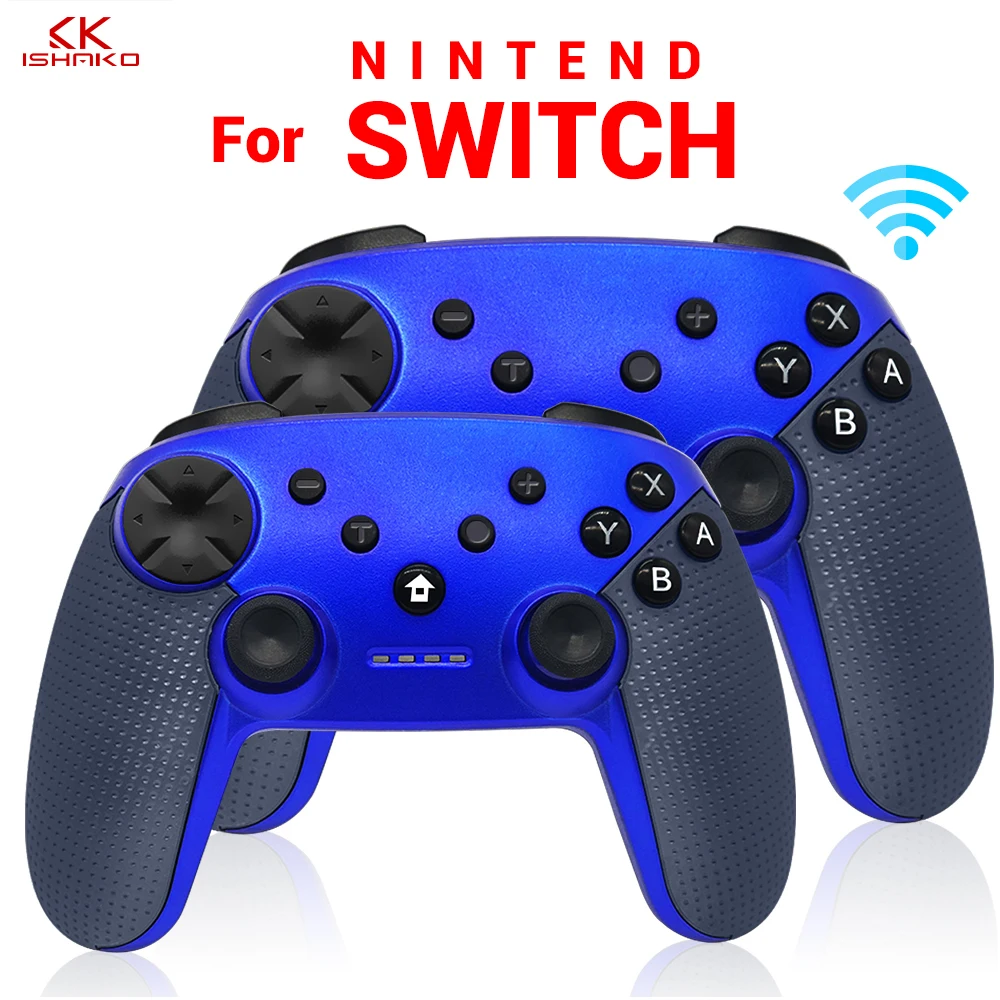 

K ISHAKO 1Pcs/2 Pcs Wireless Gamepad for nintend switch controller Bluetooth Vibration Joystick Pro Controller Console