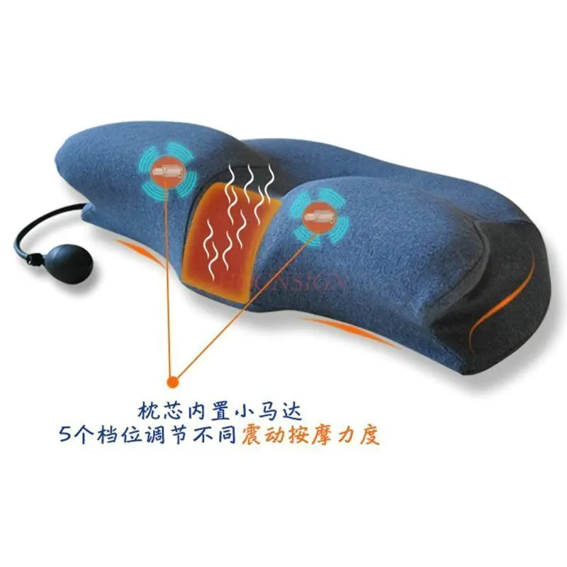 neck pillow Slow Rebound Memory Cervical Pillow Non-repair Cervix Special Electric Massage Hot Neck Core Stretch Medical