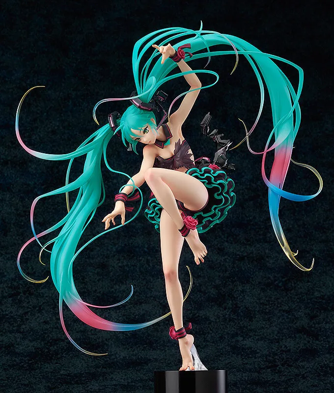 

Max Factory Hatsune Miku Dacing Ver Action Figures Mebae PVC Model Toys 22cm