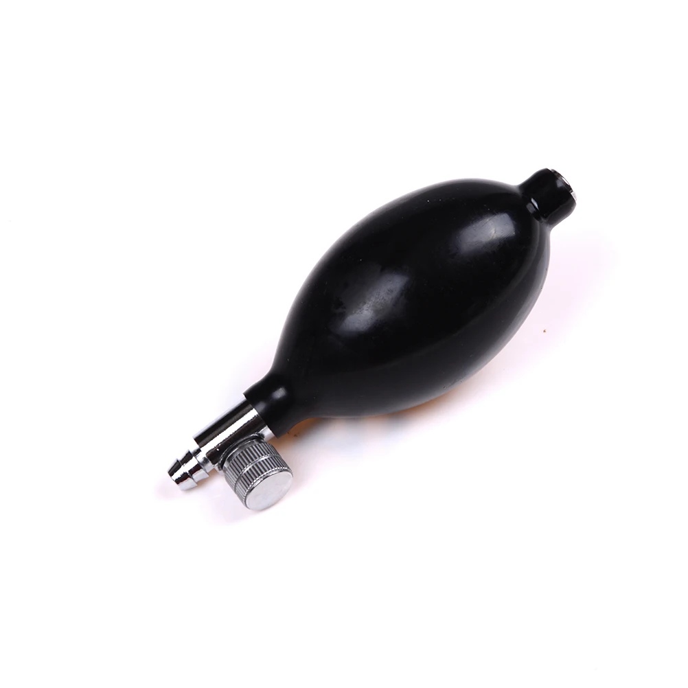 1 шт. сменная латексная лампа для измерения артериального давления с воздушным релизом, ролевые игры, игрушки для доктора, черные
