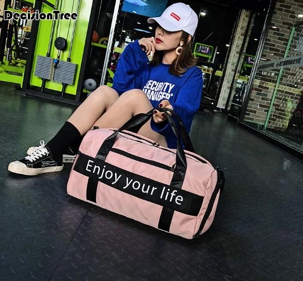 Новая Корейская Модная креативная дорожная сумка простая переносная спортивная сумка для фитнеса Личность большая емкость дорожная сумка